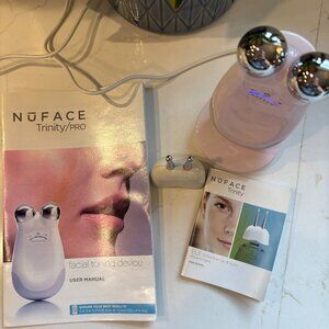 NUFACE Trinity/PRO facial toning device with Effective Lip & Eye attachment
